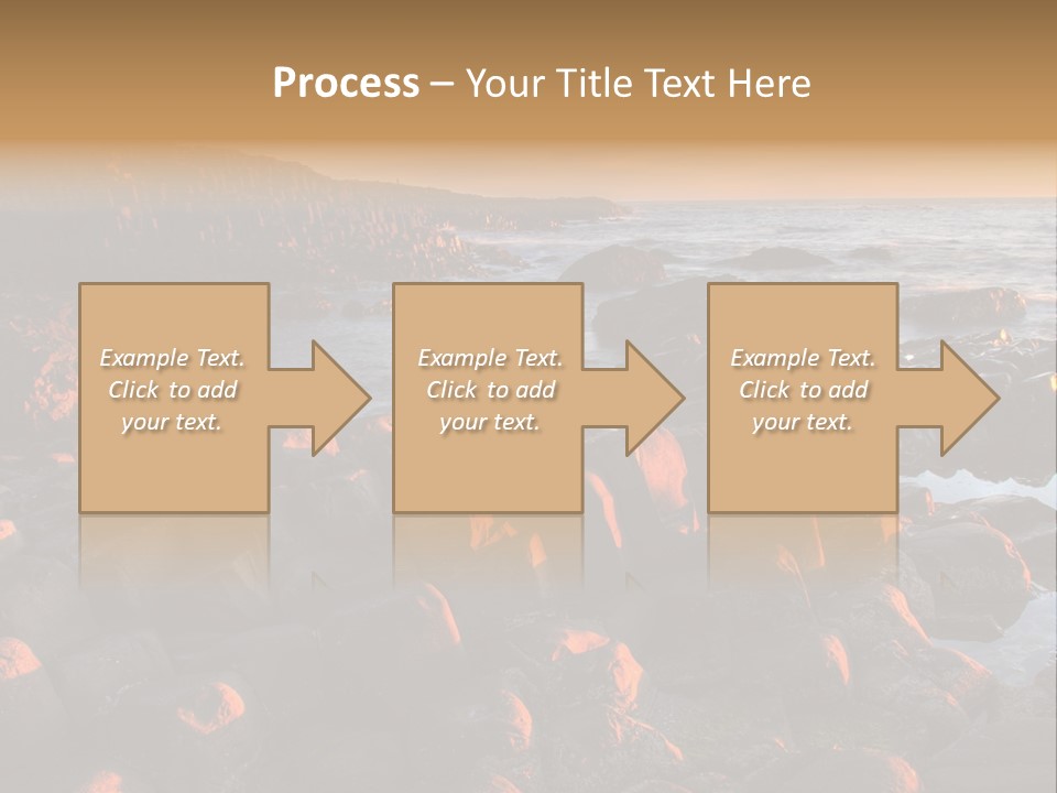 Metal House Transit PowerPoint Template