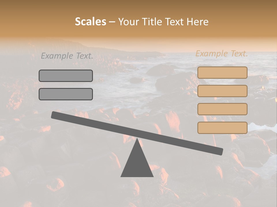 Metal House Transit PowerPoint Template