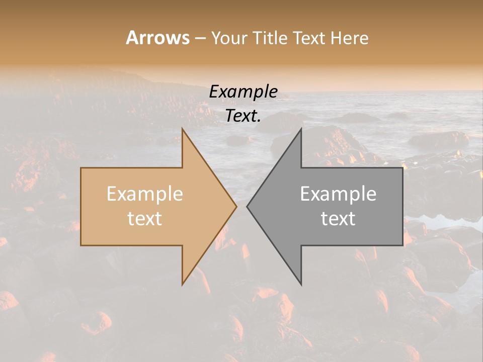 Metal House Transit PowerPoint Template