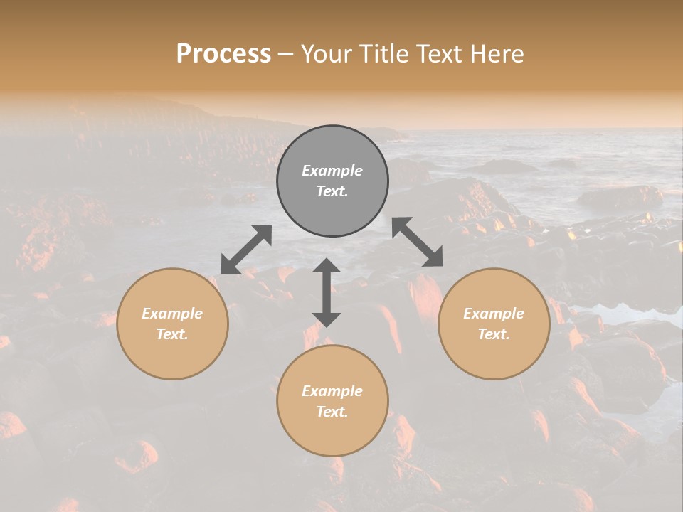 Metal House Transit PowerPoint Template
