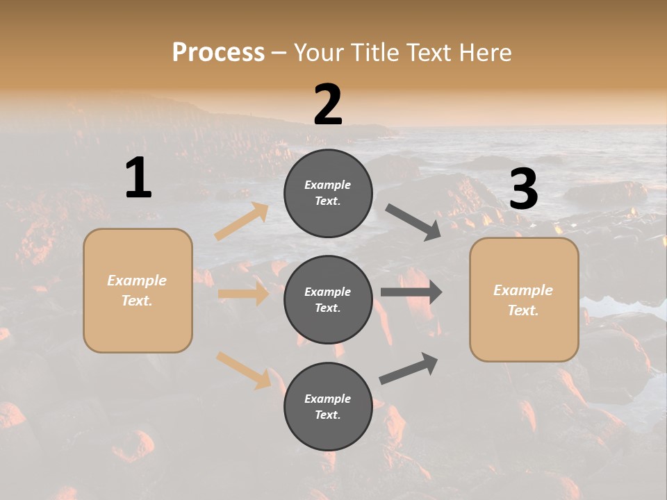 Metal House Transit PowerPoint Template