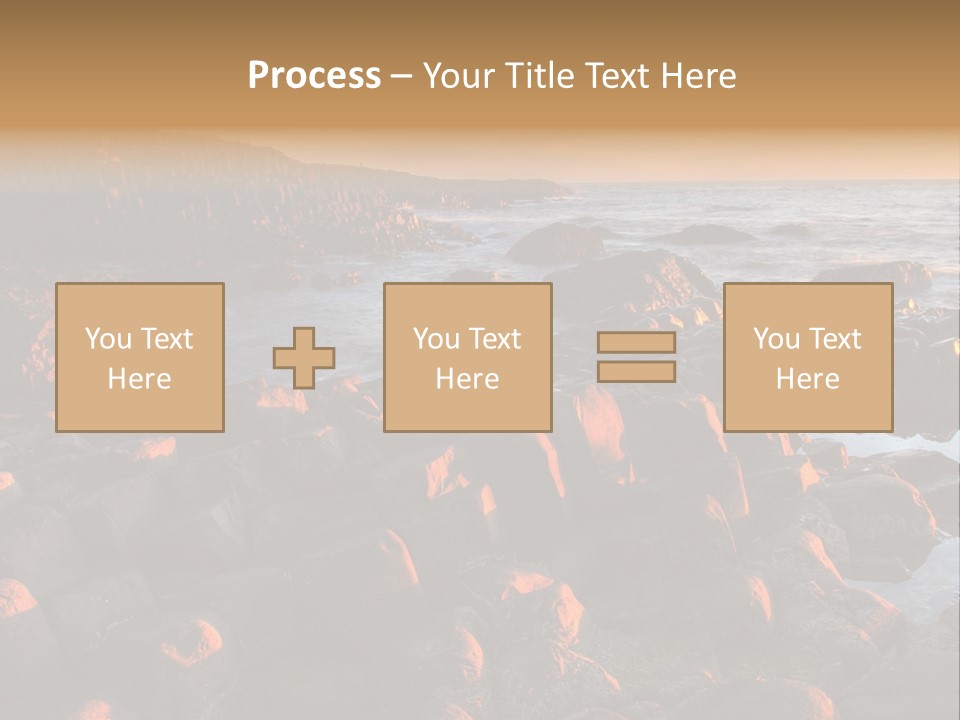 Metal House Transit PowerPoint Template