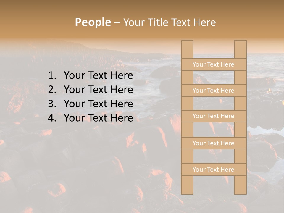 Metal House Transit PowerPoint Template