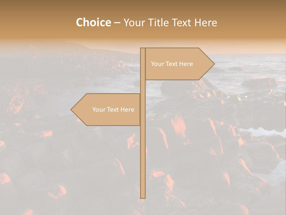Metal House Transit PowerPoint Template