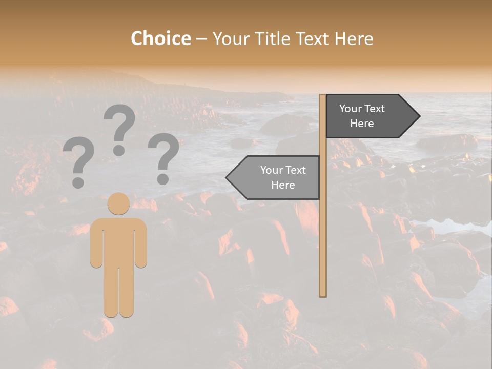 Metal House Transit PowerPoint Template