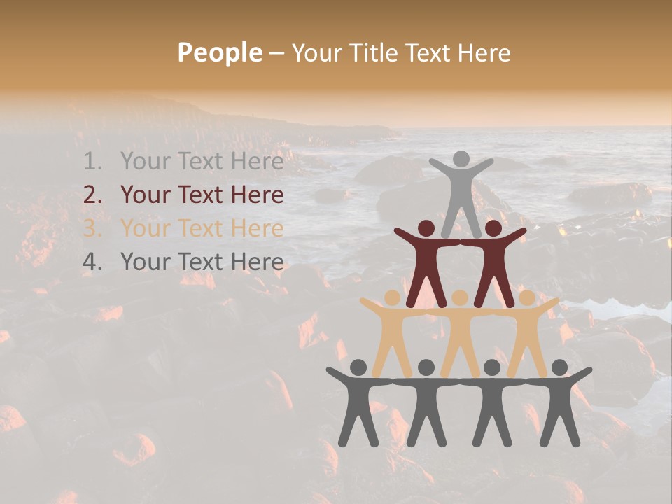 Metal House Transit PowerPoint Template