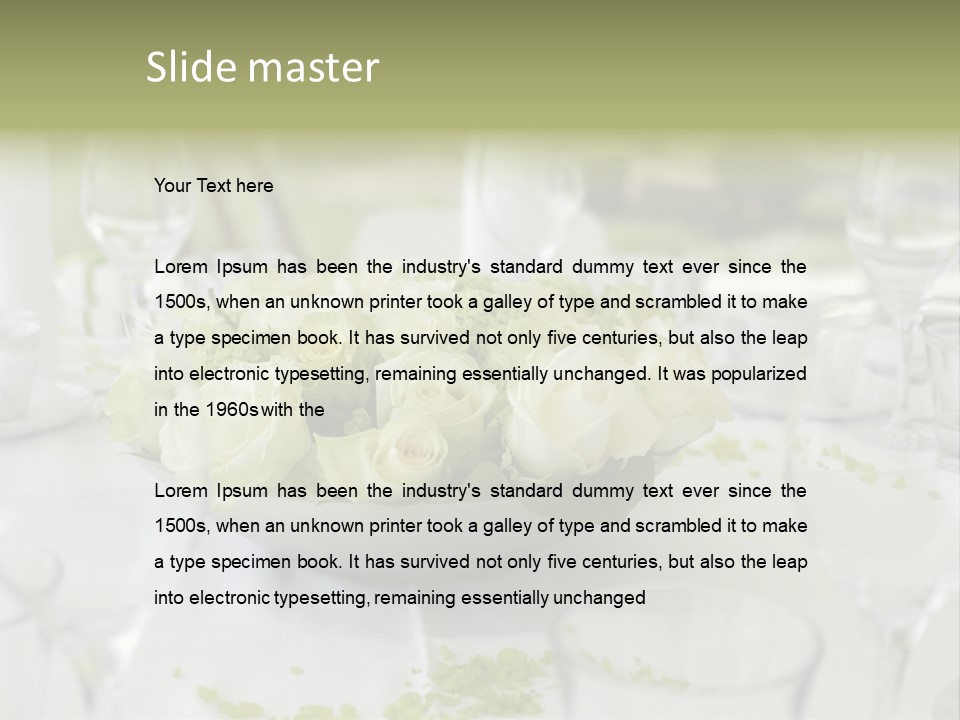 Stand Development Structure PowerPoint Template