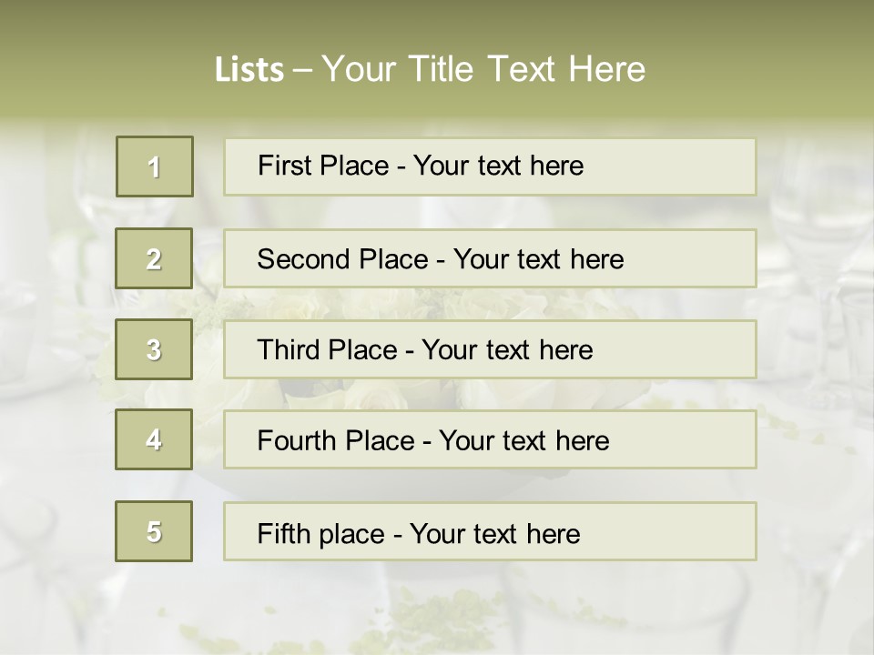 Stand Development Structure PowerPoint Template