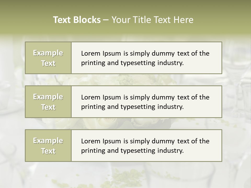 Stand Development Structure PowerPoint Template
