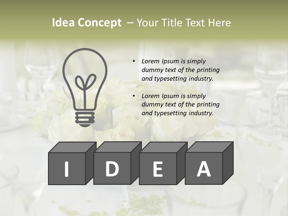 Stand Development Structure PowerPoint Template