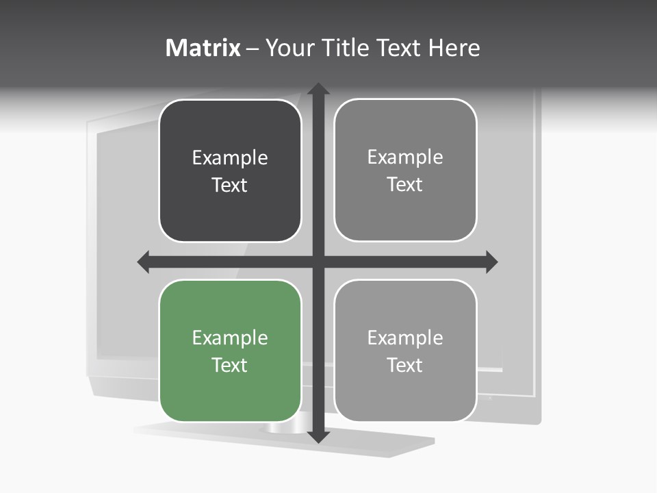 Flat Cement Scaffolding PowerPoint Template