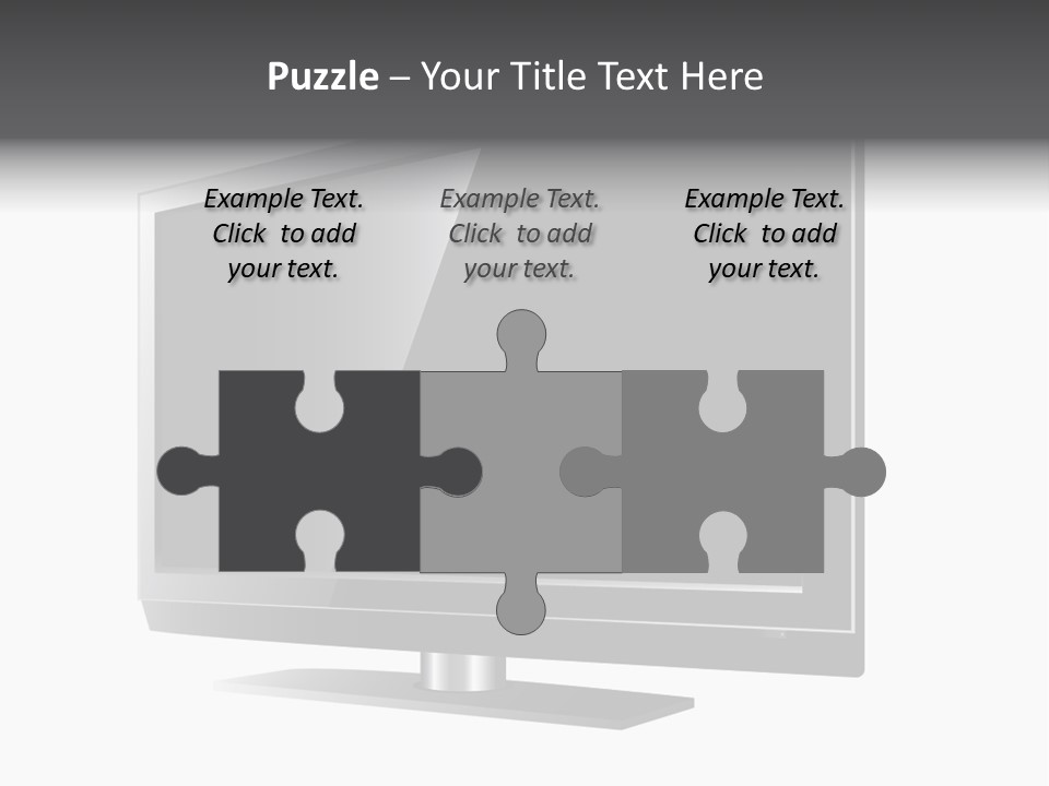 Flat Cement Scaffolding PowerPoint Template