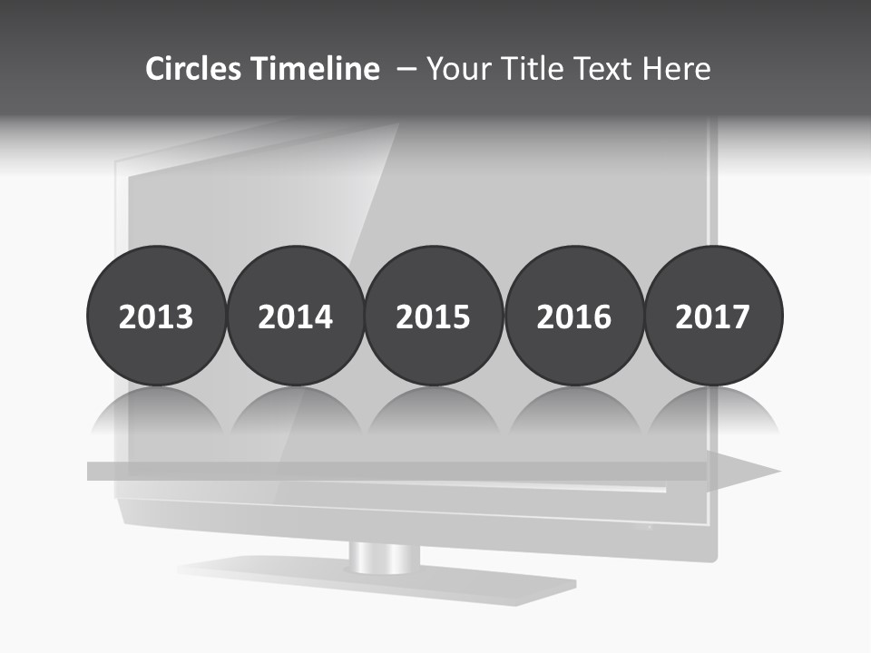 Flat Cement Scaffolding PowerPoint Template