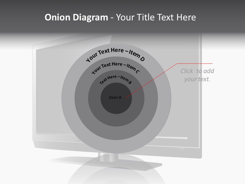 Flat Cement Scaffolding PowerPoint Template