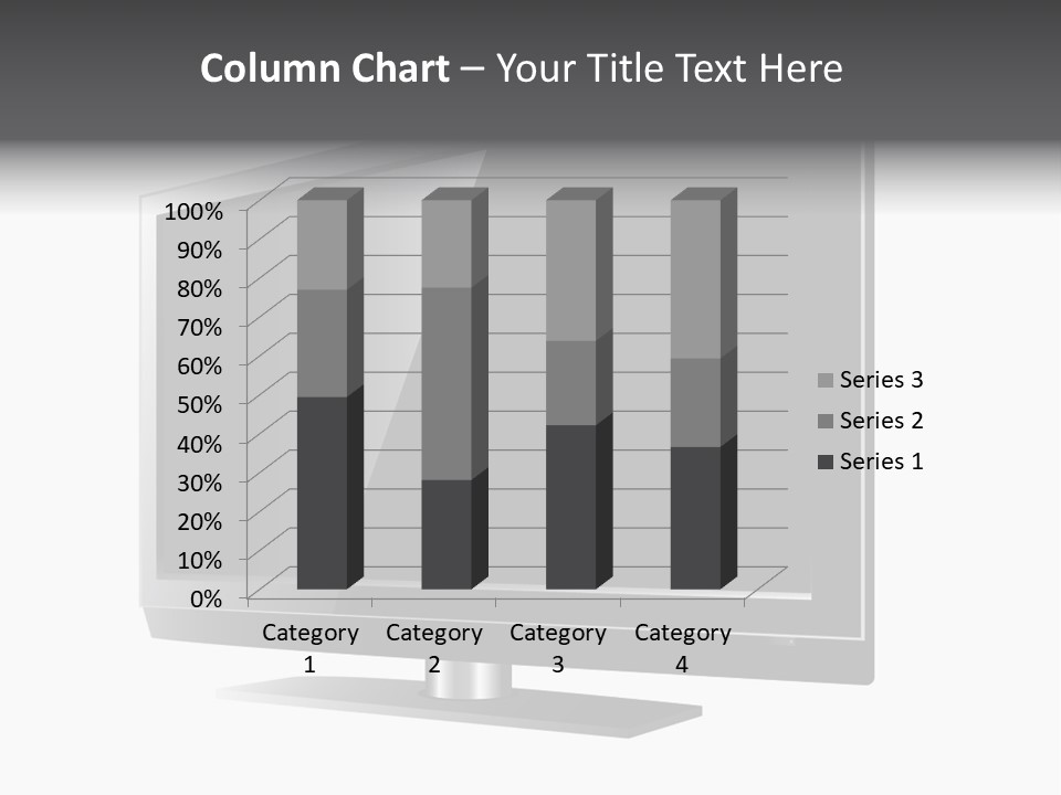 Flat Cement Scaffolding PowerPoint Template