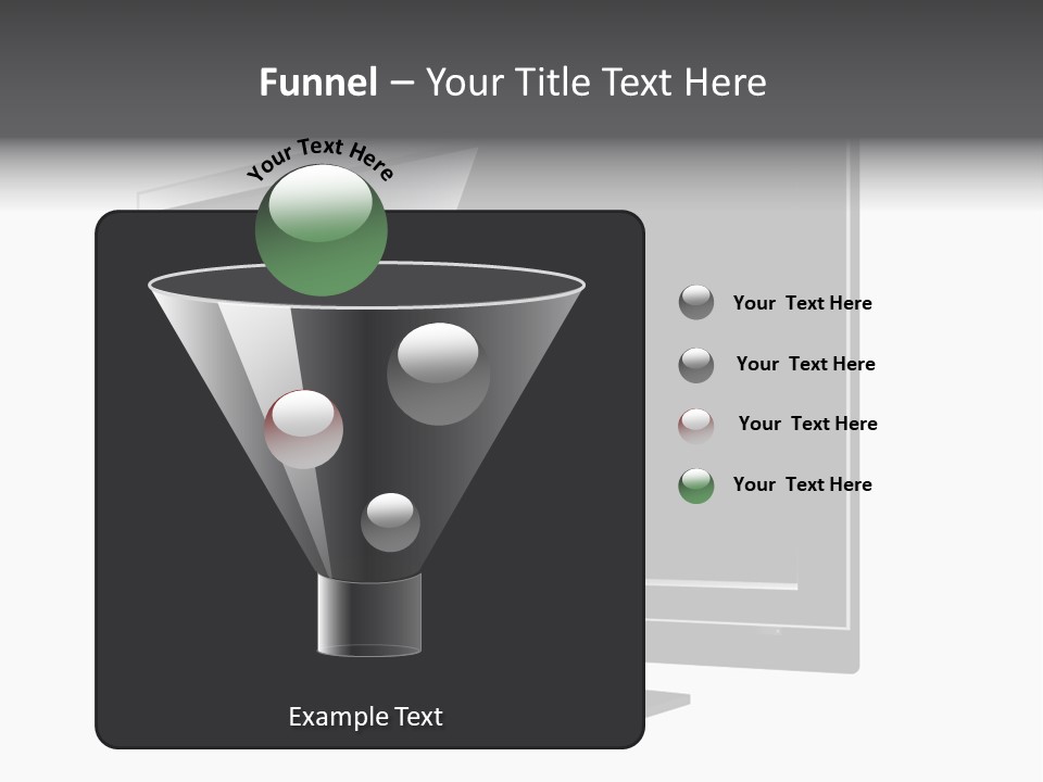 Flat Cement Scaffolding PowerPoint Template