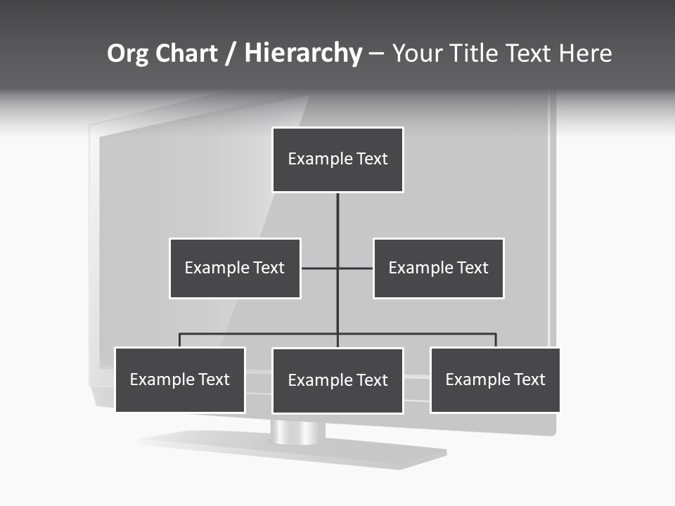 Flat Cement Scaffolding PowerPoint Template