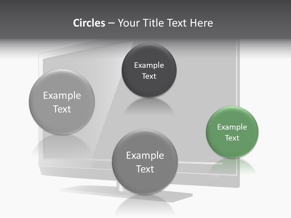 Flat Cement Scaffolding PowerPoint Template