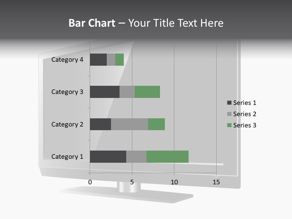 Flat Cement Scaffolding PowerPoint Template