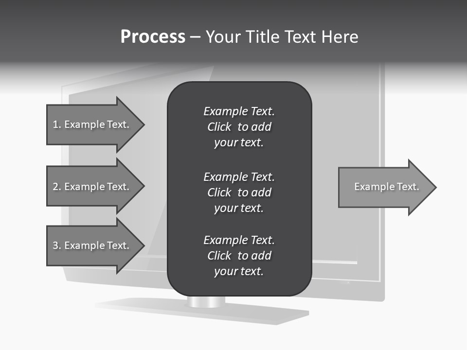 Flat Cement Scaffolding PowerPoint Template