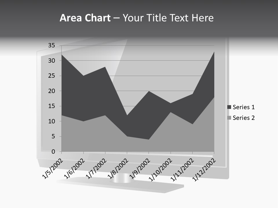 Flat Cement Scaffolding PowerPoint Template