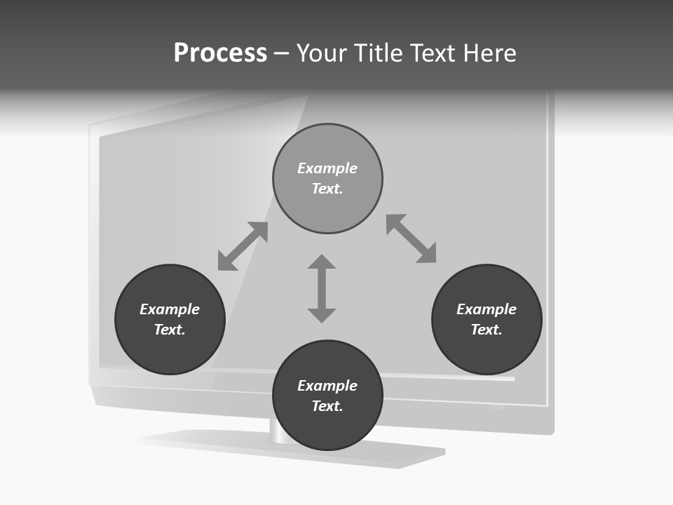 Flat Cement Scaffolding PowerPoint Template