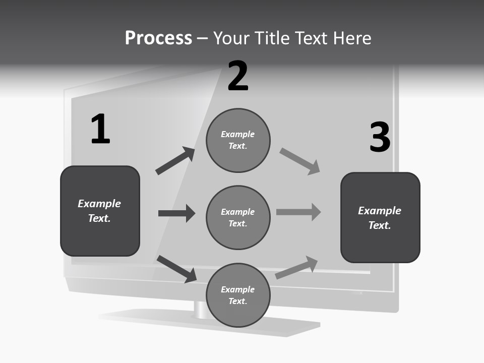 Flat Cement Scaffolding PowerPoint Template