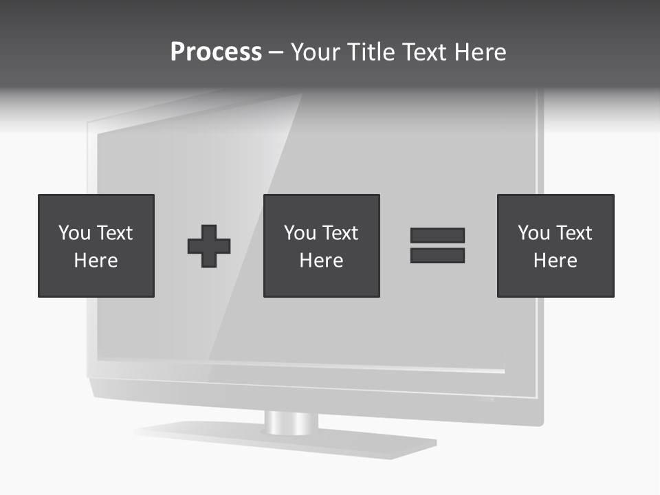 Flat Cement Scaffolding PowerPoint Template