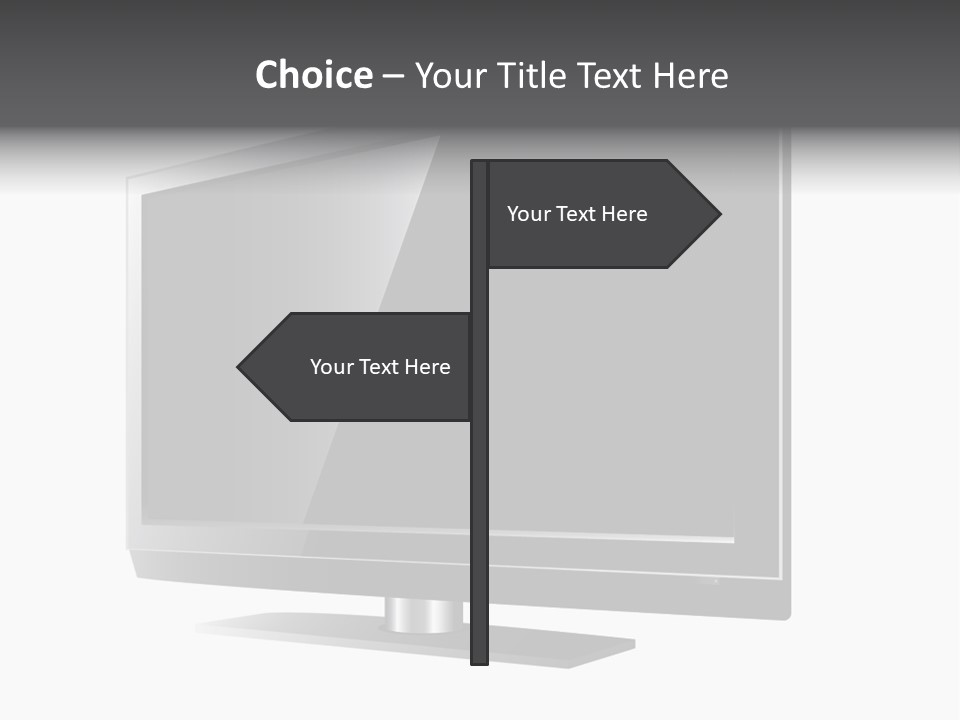 Flat Cement Scaffolding PowerPoint Template