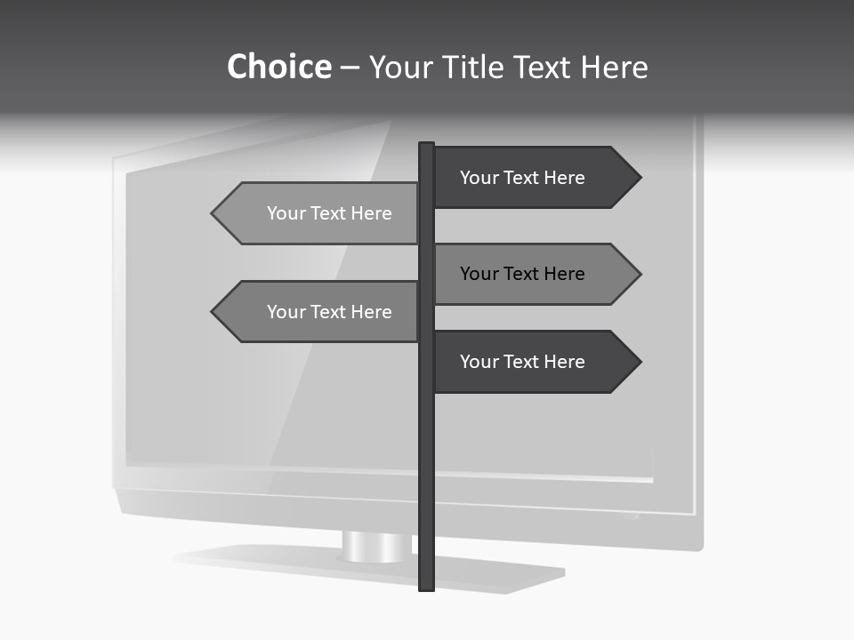 Flat Cement Scaffolding PowerPoint Template