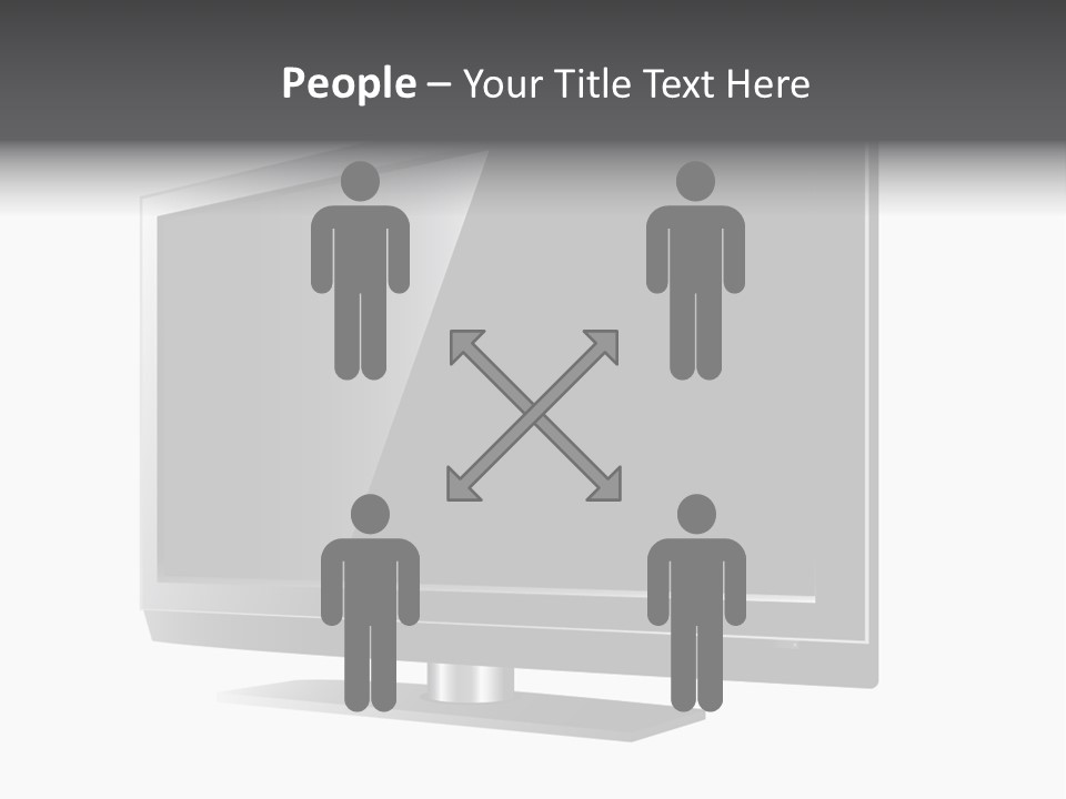 Flat Cement Scaffolding PowerPoint Template