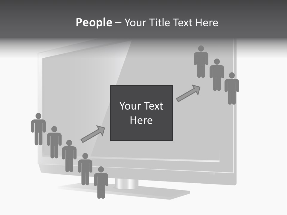 Flat Cement Scaffolding PowerPoint Template