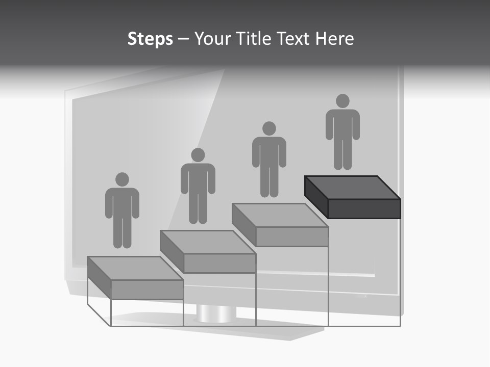 Flat Cement Scaffolding PowerPoint Template