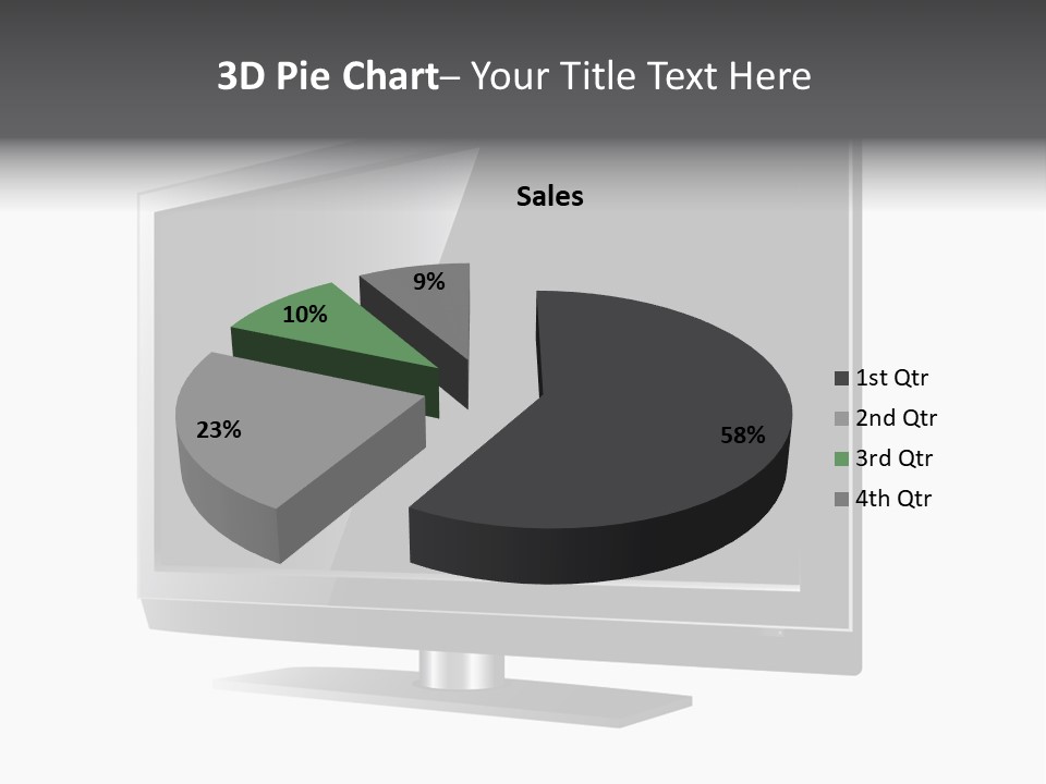 Flat Cement Scaffolding PowerPoint Template