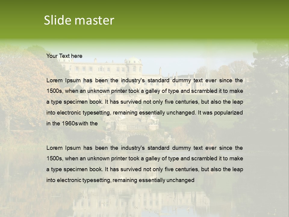 Job Site Concrete PowerPoint Template