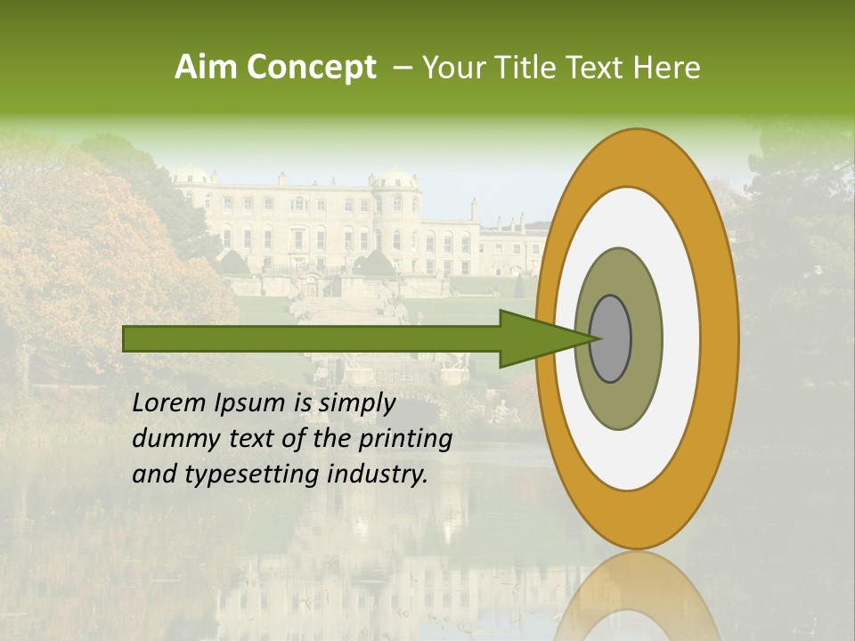 Job Site Concrete PowerPoint Template