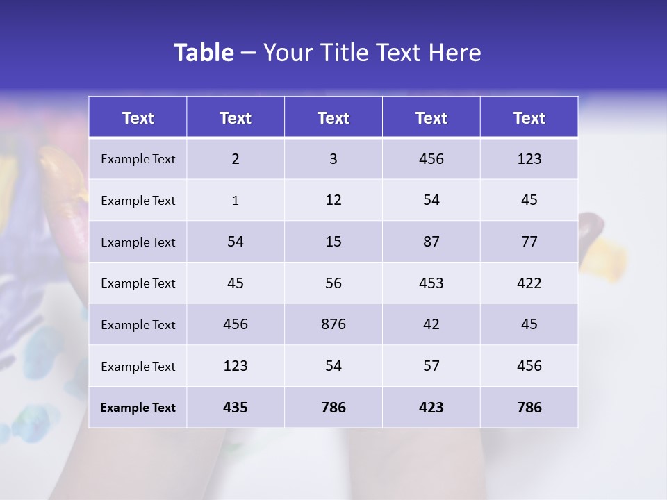 Structure Height High PowerPoint Template