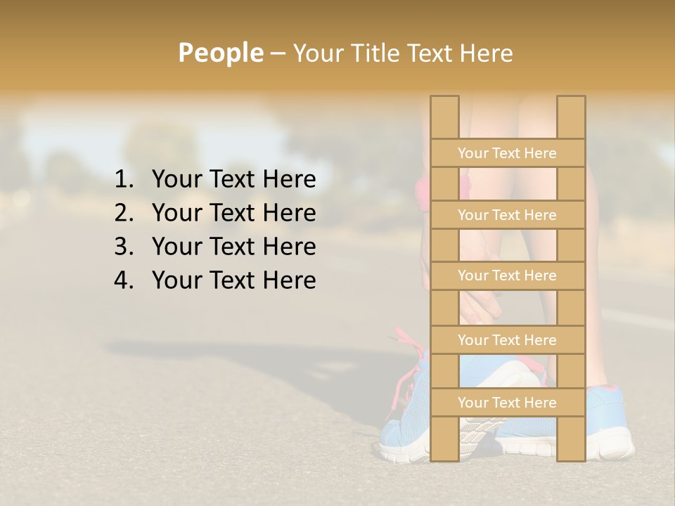 Unfinished Housing Structure PowerPoint Template