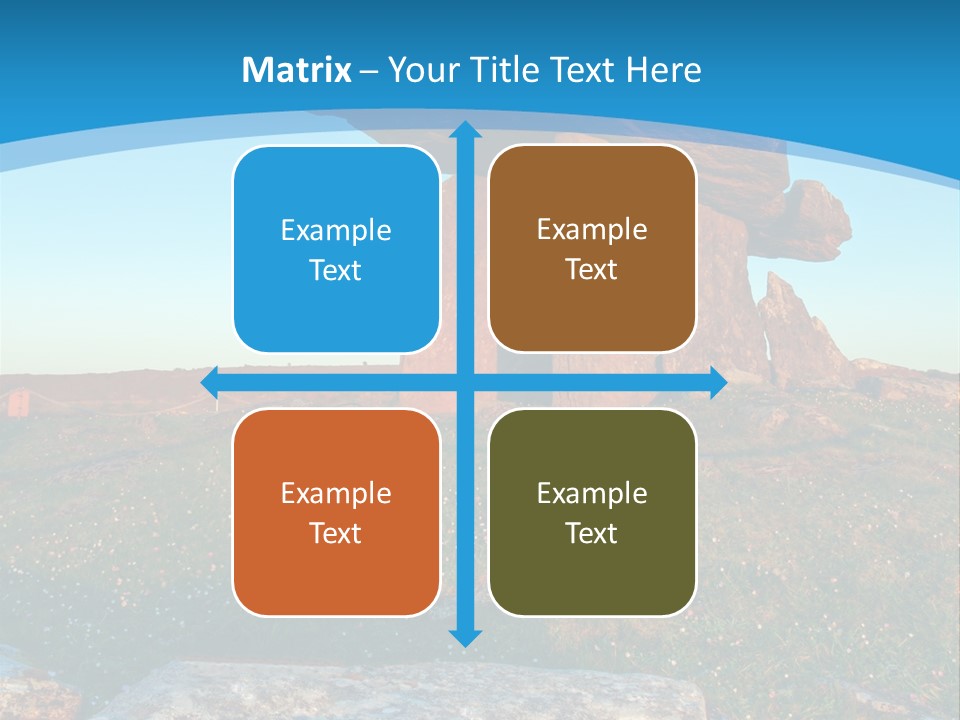 Housing Metal Highrise PowerPoint Template