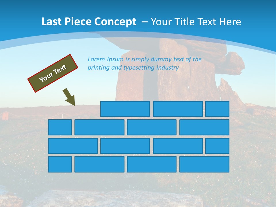 Housing Metal Highrise PowerPoint Template