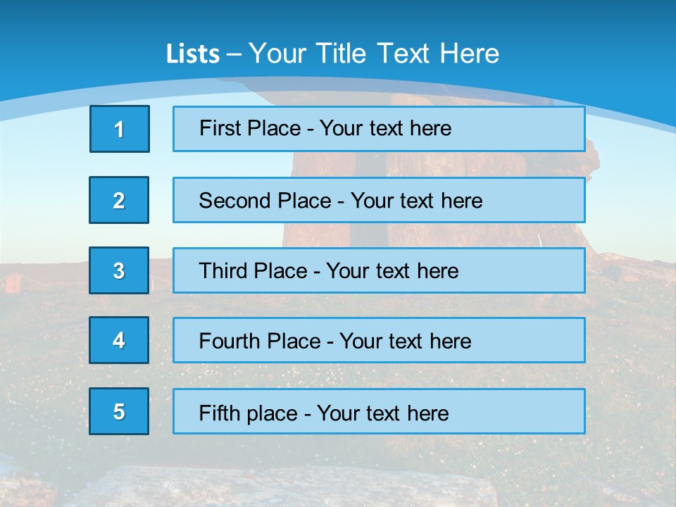 Housing Metal Highrise PowerPoint Template