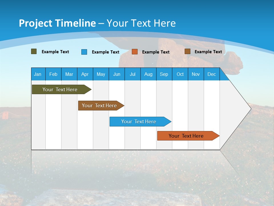 Housing Metal Highrise PowerPoint Template