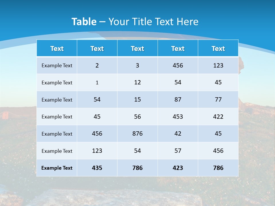 Housing Metal Highrise PowerPoint Template