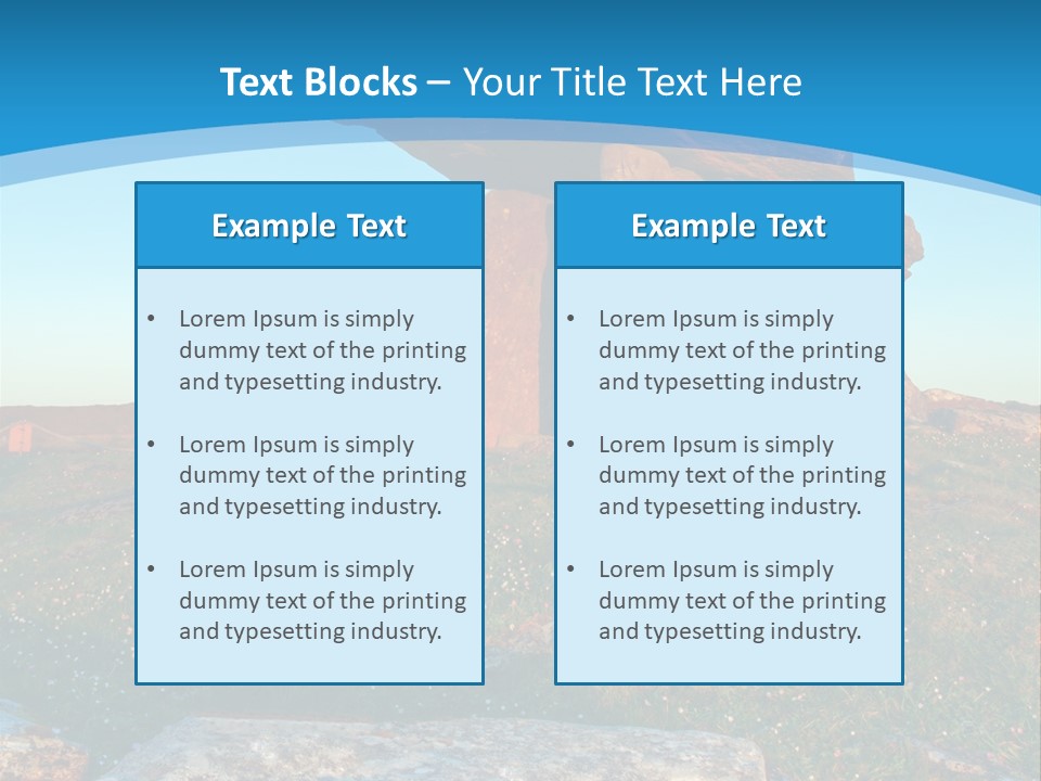 Housing Metal Highrise PowerPoint Template