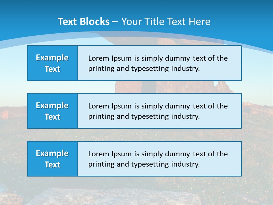 Housing Metal Highrise PowerPoint Template