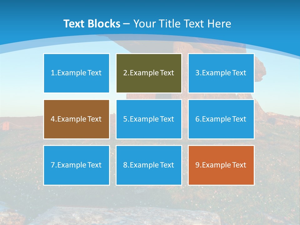Housing Metal Highrise PowerPoint Template