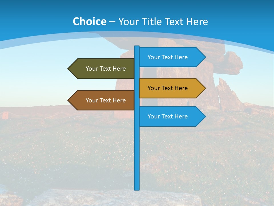 Housing Metal Highrise PowerPoint Template
