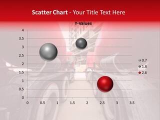 Two Industry Truck PowerPoint Template