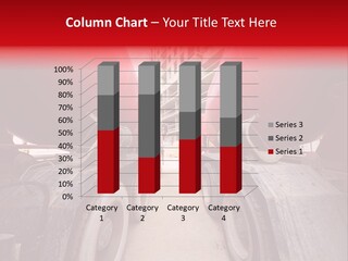 Two Industry Truck PowerPoint Template