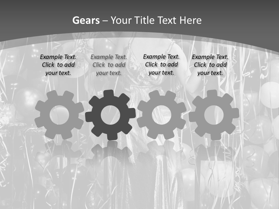 Flat Industry Vehicle PowerPoint Template